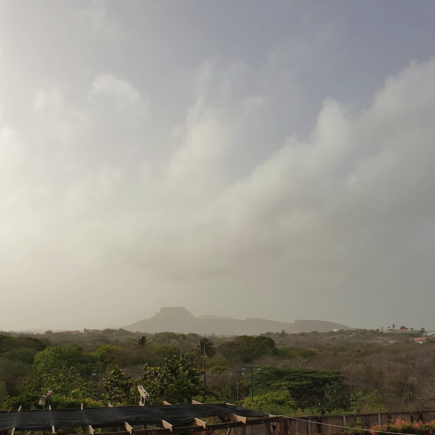 Voorzorgsmaatregelen voor extreem Saharastof op Curaçao