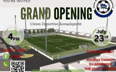 Koraal Specht heeft volledig opgeknapt voetbalveld