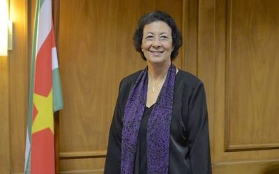 Jennifer Geerlings-Simons beëdigd als president van Suriname