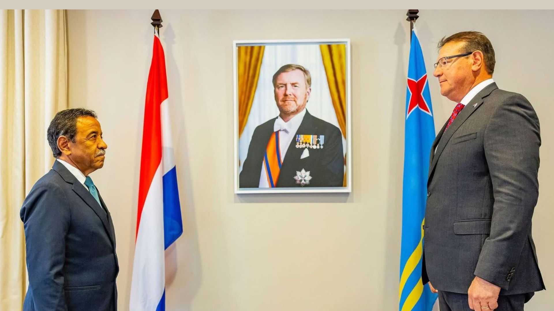 Minister Rene Cable Rene Herdé nieuwe Arubaanse minister van Energie, Infrastructuur en ...