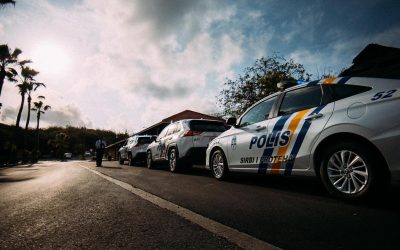 Politie houdt verkeerscontrole bij Caracasbaai