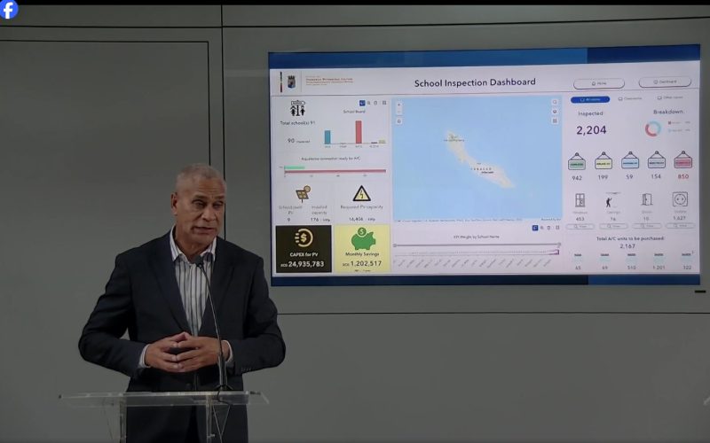 Overheid investeert 2,8 miljoen gulden om airco’s te kunnen plaatsen in alle klaslokalen op Curaçao