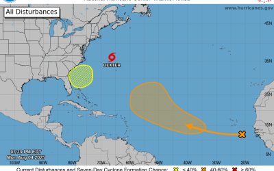 National Hurricane Center houdt ontwikkeling tropische golf voor Afrikaanse kust in de gaten