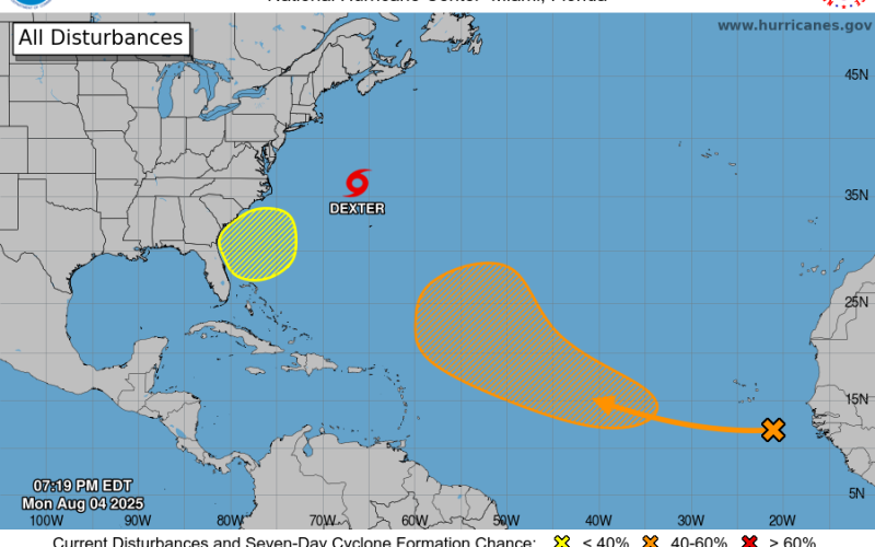 National Hurricane Center houdt ontwikkeling tropische golf voor Afrikaanse kust in de gaten