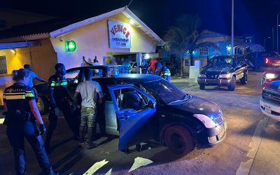 Politie Bonaire houdt in het weekend meerdere dronken bestuurders aan