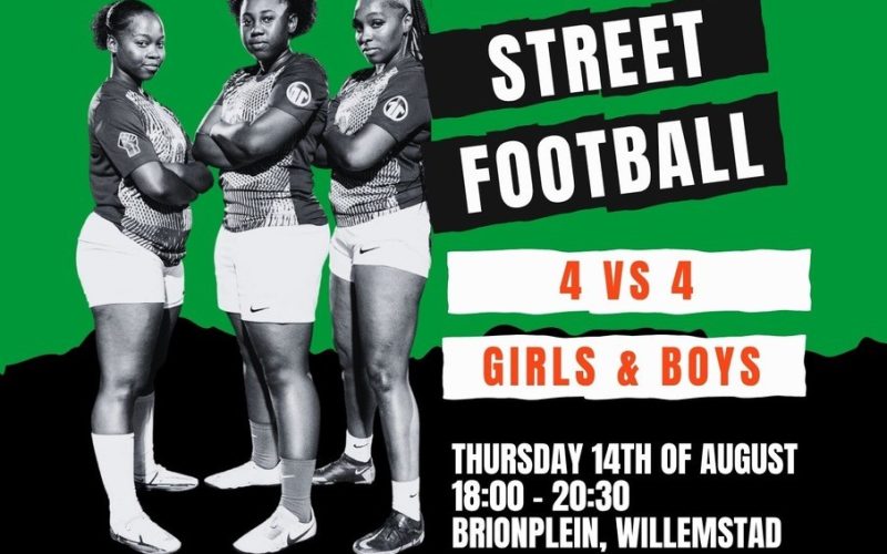 Straatvoetbaltoernooi op Brionplein