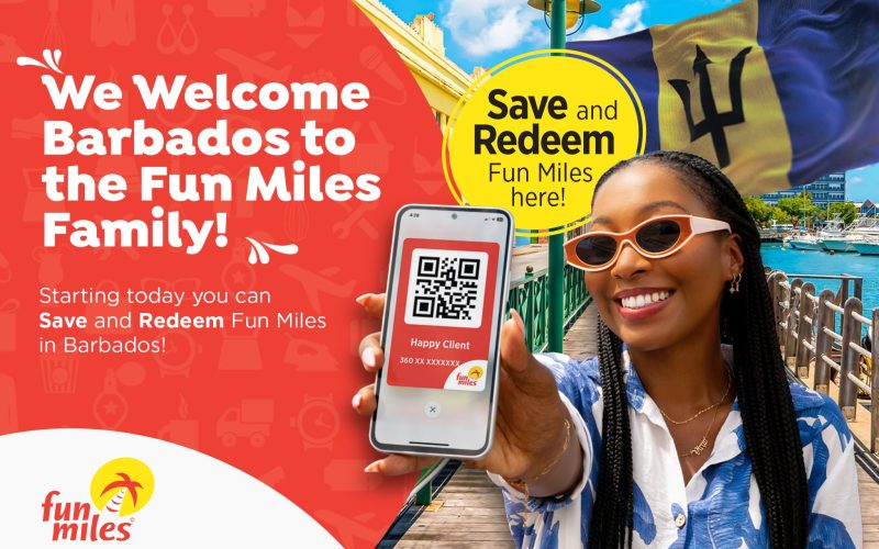 Fun Miles breidt uit naar Barbados