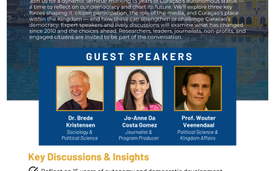 Seminar over 15 jaar autonome status van Curaçao