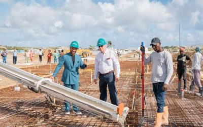 Eerste beton gestort voor Kas Amerigo Thodé