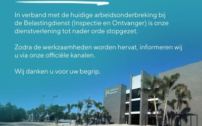 Werknemers belastingdienst leggen werk neer: geen dienstverlening