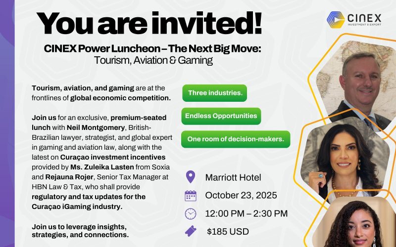 CINEX brengt kopstukken uit de industrie samen tijdens de ‘Power Luncheon’