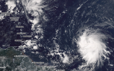 Tropische stormwaarschuwing voor St. Maarten; Jerry is tiende benoemde storm van seizoen