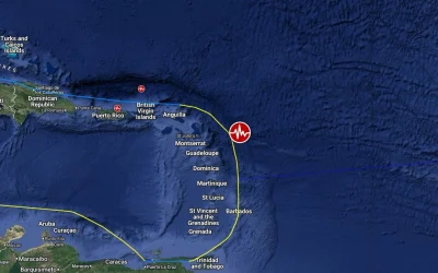 Aardbeving voor kust van Guadeloupe; geen tsunamiwaarschuwing van kracht voor Curaçao