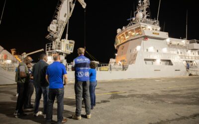 Marineschip Zr.Ms. Pelikaan levert opnieuw noodhulp aan Jamaica