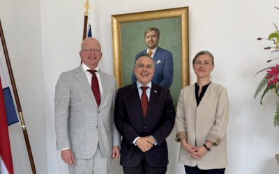DNB-delegatie bespreekt slavernijverleden met Gouverneur van Curaçao