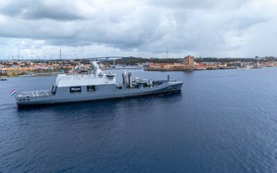 Marineschip Den Helder terug in Caribisch gebied