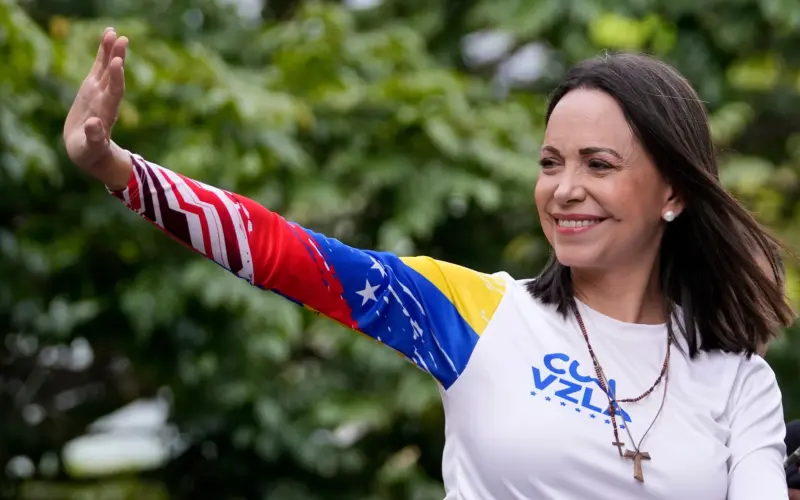Machado: Ik zal president van Venezuela worden als de tijd rijp is