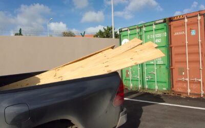 Projectteam Toezicht en Handhaving ontmantelt fundering en neemt betonplex in bewaring