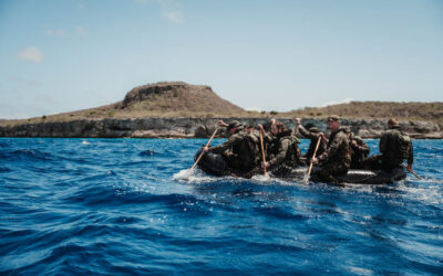 150 militairen van Koninklijke Landmacht trainen op Curaçao voor oefening Caribbean Poacher
