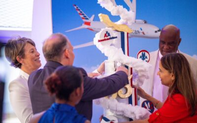 American Airlines 55 jaar op Curaçao