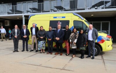 Curaçaose delegatie bezoekt Academie voor Ambulancezorg in Harderwijk