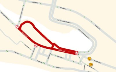 Wegen afgesloten in Punda op 30 april en 4 mei