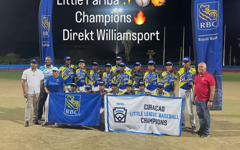 Pariba kampioen en naar Little League World Series