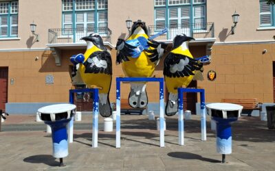 Blue Wave make-over voor kunstwerk in Punda
