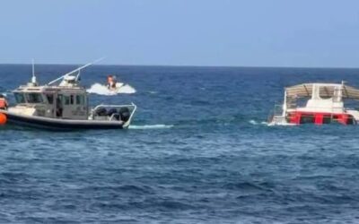 Passagiers en bemanning gered na zinken veerboot tussen Saint Kitts en Nevis