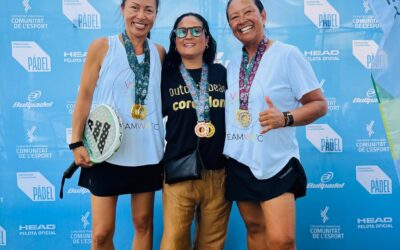 2 Medailles voor Curaçaose padelspeler op Gay Games