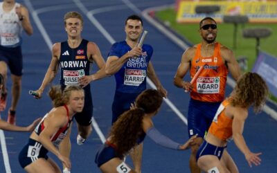 Brons voor Agard in gemengd estafette