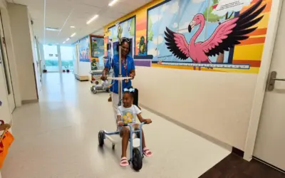 Infuusfiets nu ook in het CMC beschikbaar