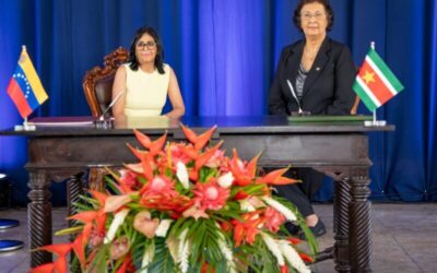 Suriname en Venezuela versterken relatie tijdens bezoek Rodríguez