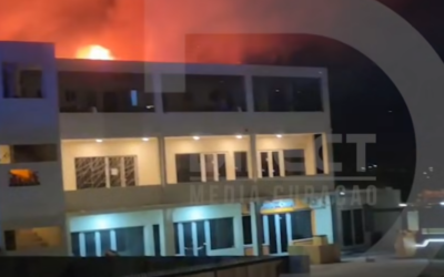 Evacuatie van appartementencomplex vanwege brand