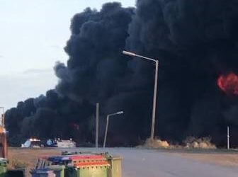 Brand bij afvalstortplaats Malpais