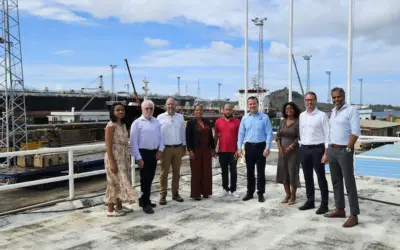 EU-delegatie op werkbezoek bij CDM Holding