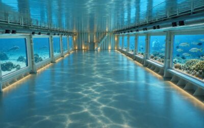 Onderwaterobservatorium van 1,2 miljoen kilo naar Sea Aquarium