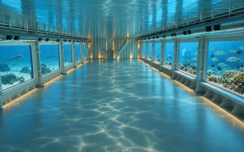 Onderwaterobservatorium van 1,2 miljoen kilo naar Sea Aquarium